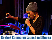REEBOK launchte Reethym of Lite in Deutschland. Kampagnestart mit der deutsch-nigerianischen Künstlerin Nneka am 29.10.2011 in der Golden Bar (Fotos: Nena Jaegersberger für Reekok)